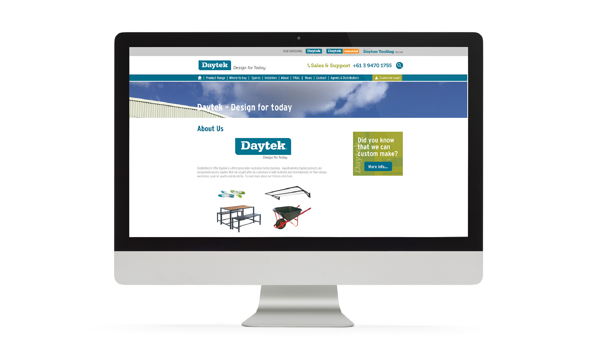 BEAM Daytek Design Website